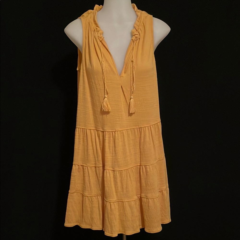 Breezy Knit Sunflower Yellow Knit Dress *NWOT*